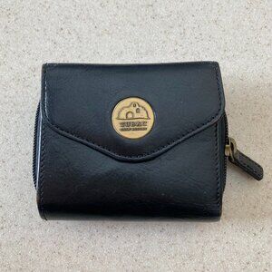 Vintage Women Palm West Leather Card Holder Wallet Tubac Golf Resort